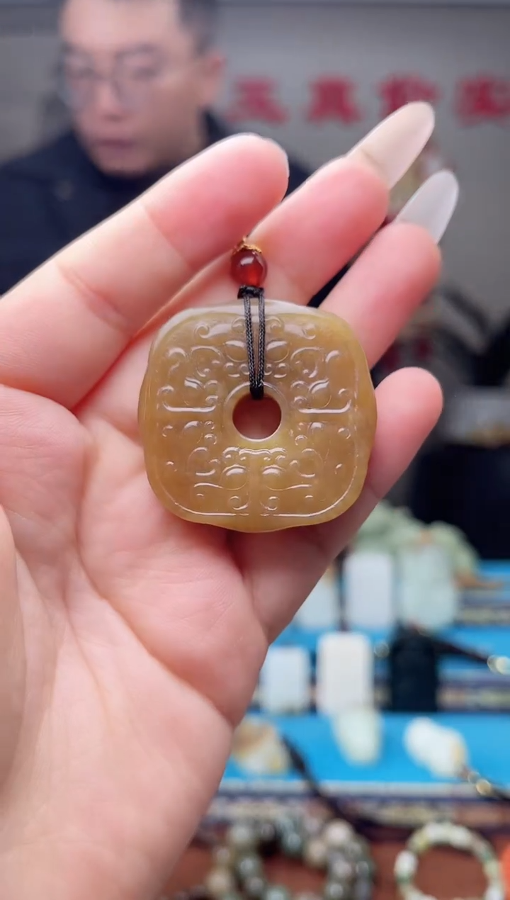 【闪购商品】和田玉挂件未镶嵌1