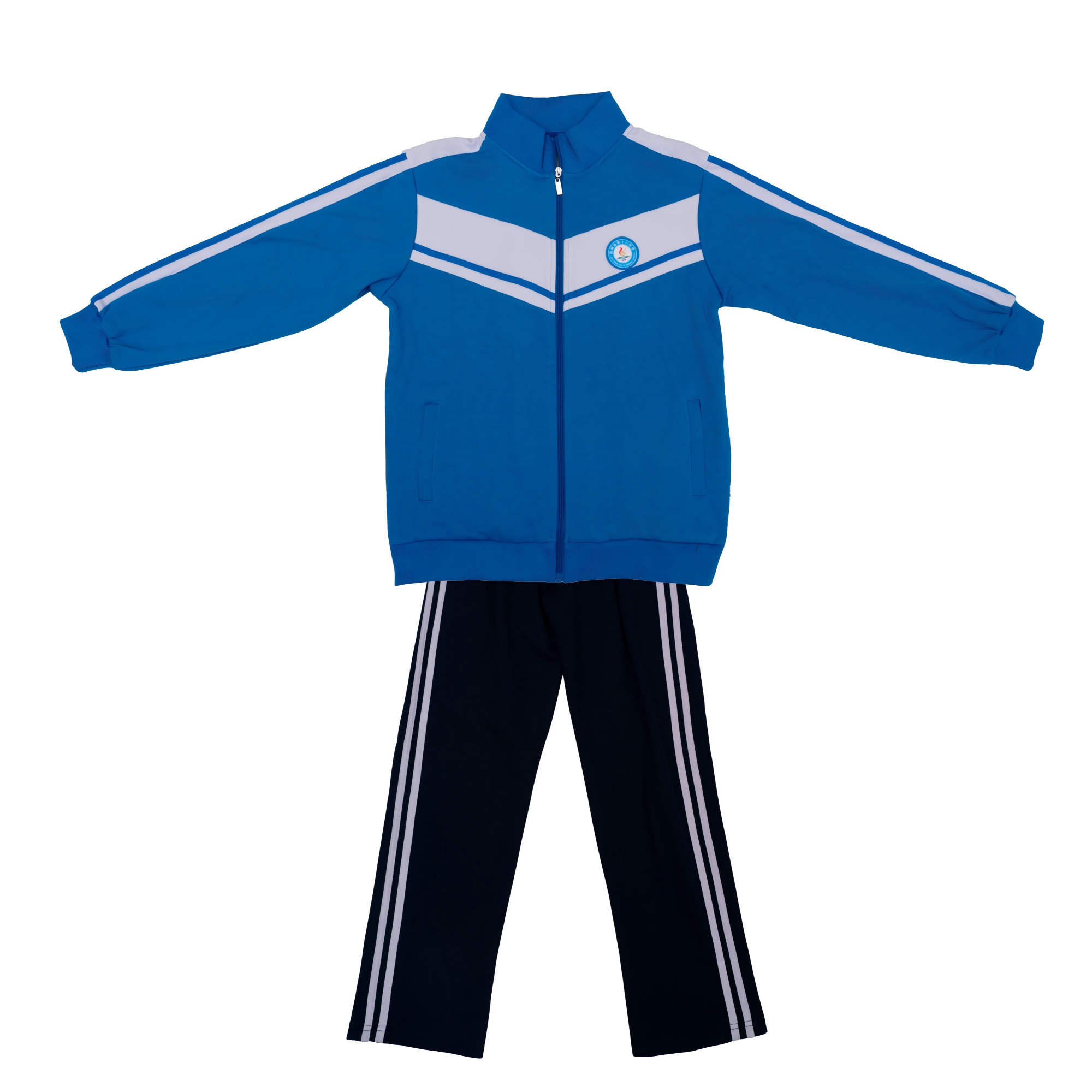 钦州同学【第十六中学】同款校服夏季秋 男女同款短袖长裤外套 套装