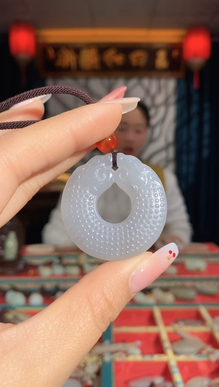 【闪购商品】和田玉颈饰未镶嵌双龙