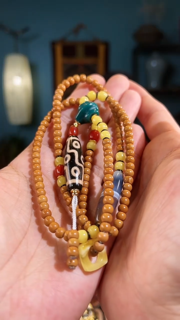 【闪购商品】橄榄核吊坠核尖108108108