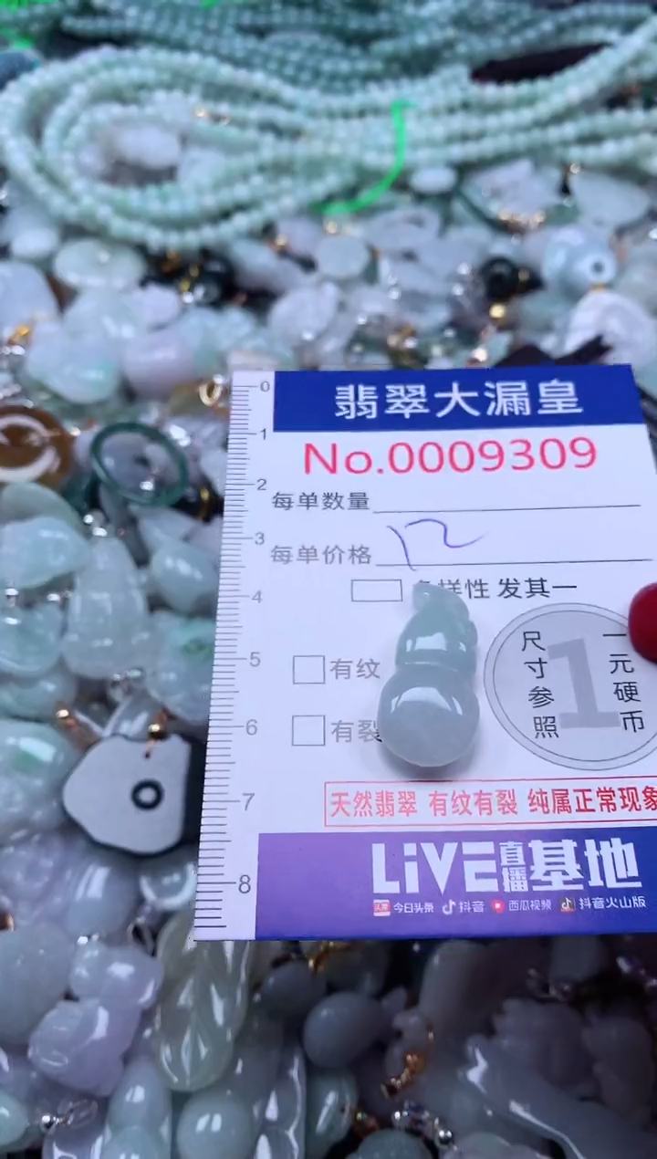 颈饰未镶嵌翡翠9309