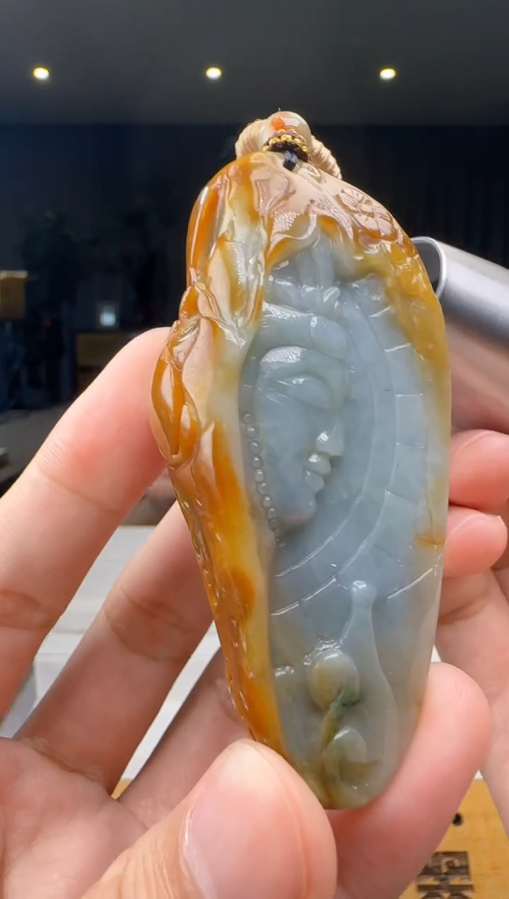 【闪购商品】翡翠吊坠(不含链)未镶嵌XM@@960Q3J13296