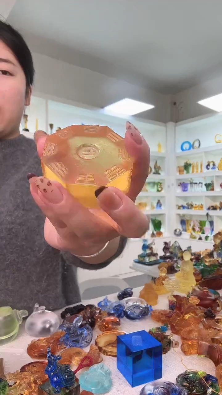 手工艺品琉璃底坐