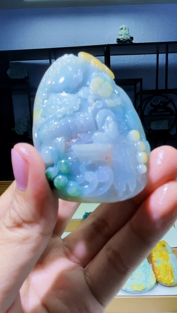 【闪购商品】定制翡翠未镶嵌毛货03060093