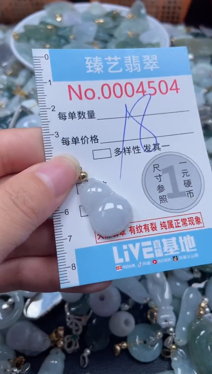 颈饰未镶嵌翡翠4504