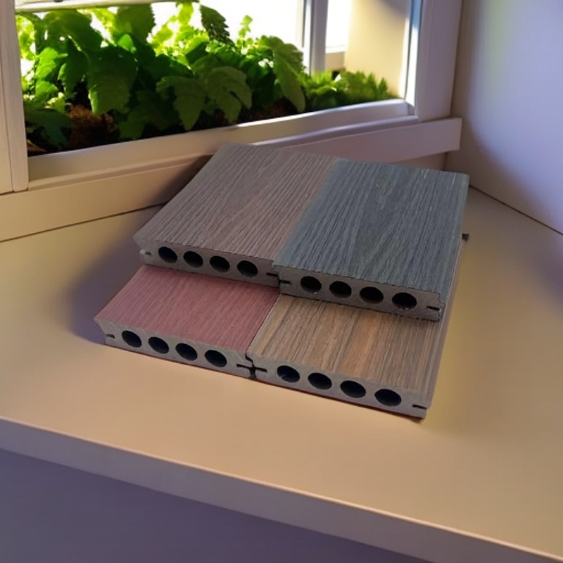 户外木塑地板102*22.5共挤无缝地板装饰板材
