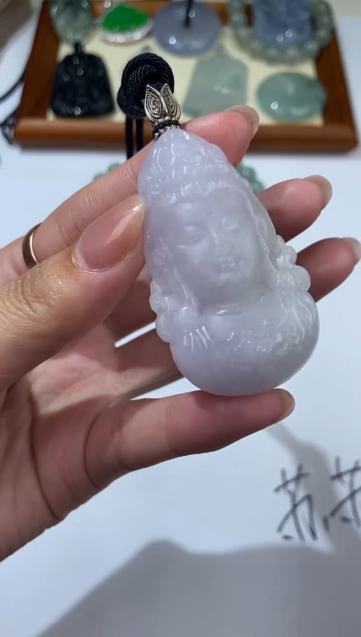 【闪购商品】翡翠未镶嵌颈饰2206096  