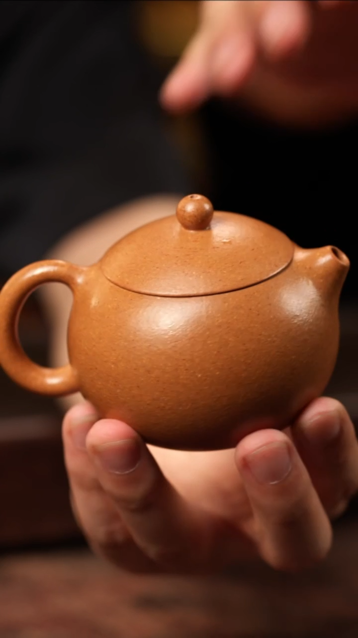 茶壶紫砂黄金段西施