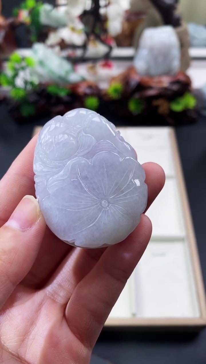 颈饰未镶嵌翡翠天然缅甸A货翡翠