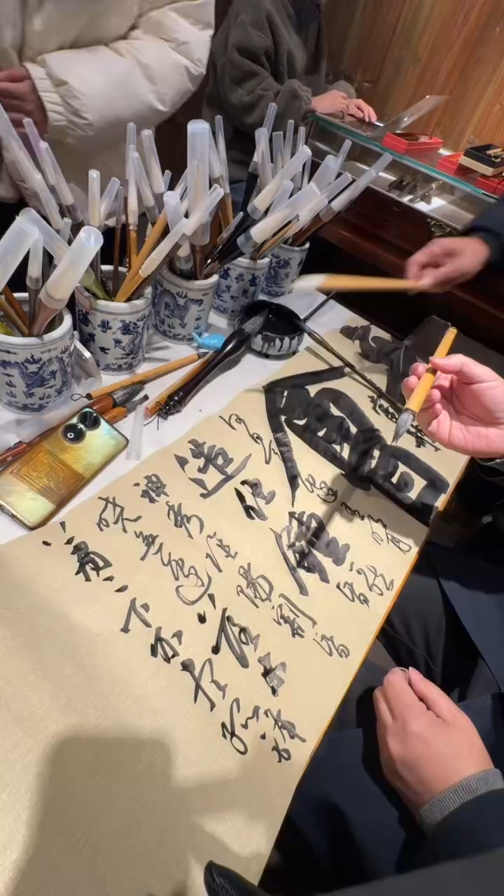 李良东周坊毛笔福利-妙竹2支装-14号