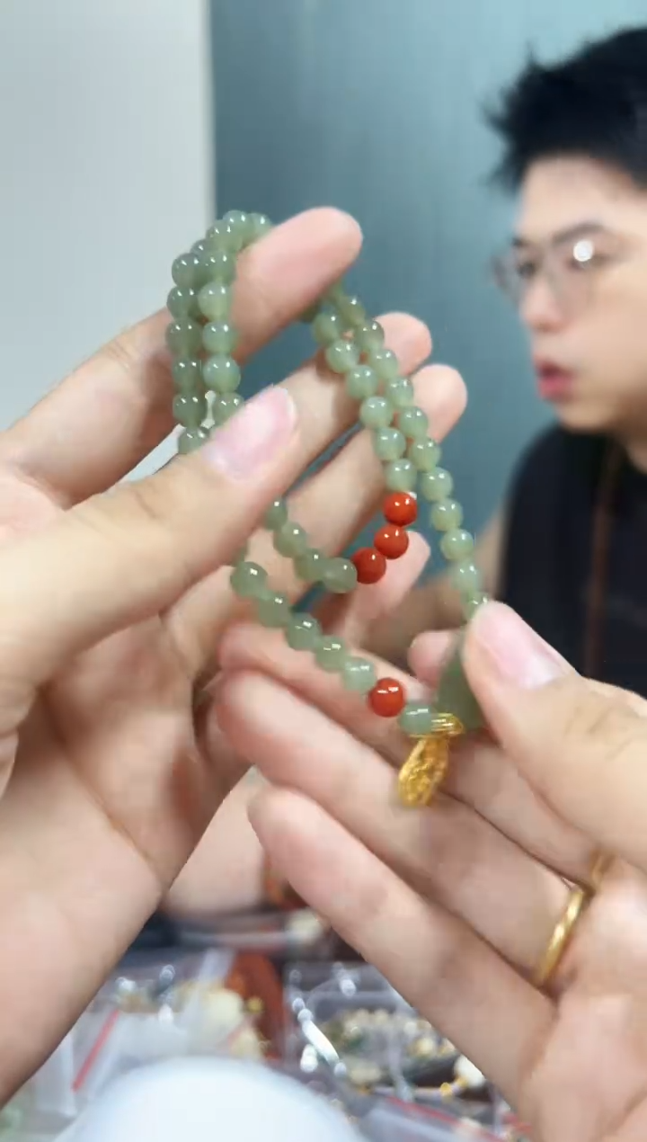 手串未镶嵌和田玉特特和田双圈