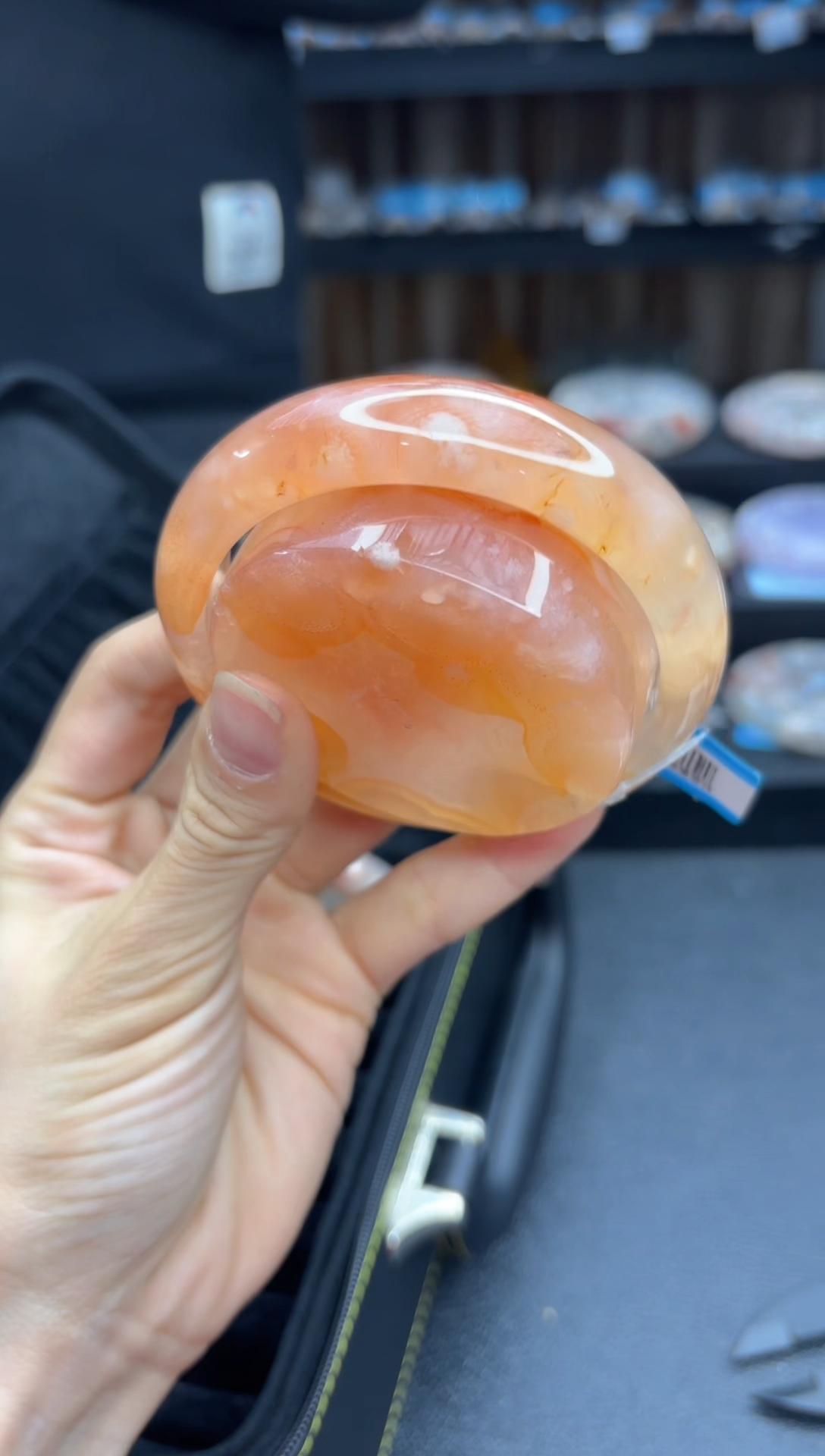 【闪购商品】石英质玉手镯未镶嵌2174（63圈赠送镯心）