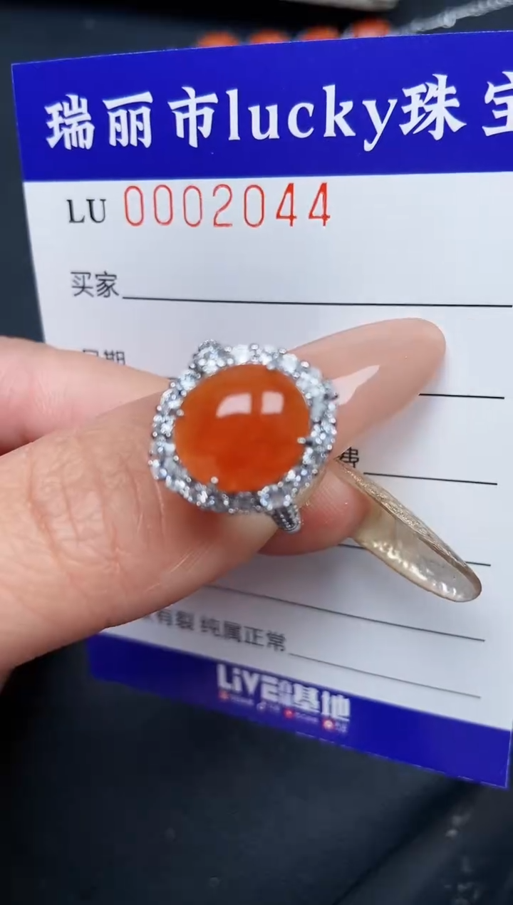 【闪购商品】翡翠颈饰银S925镶嵌2044