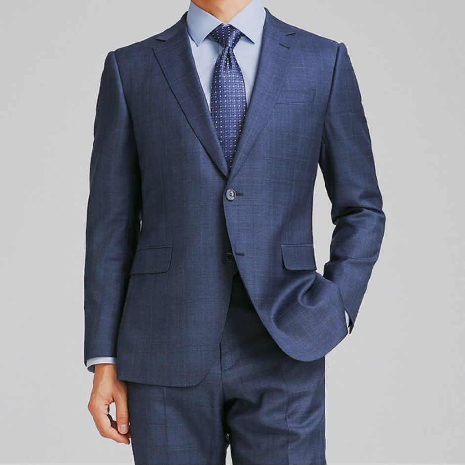 【新品绵羊毛+桑蚕丝】2025春新款西装商务修身休闲结婚