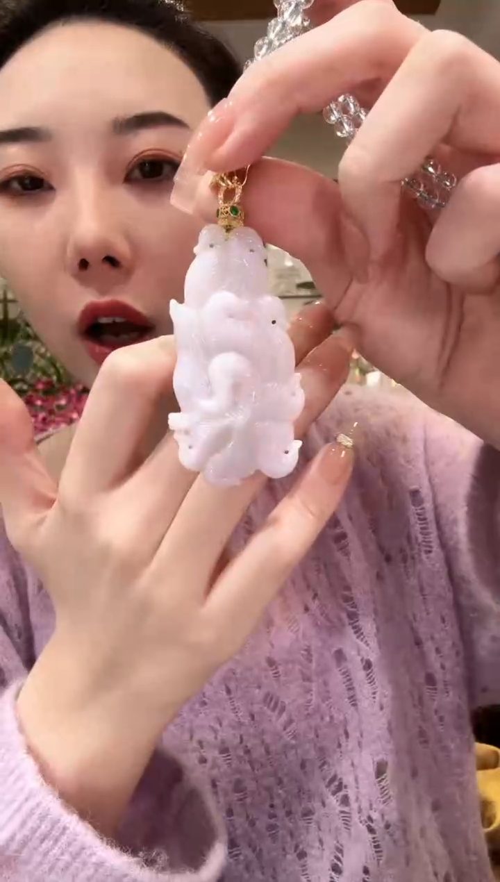 【闪购商品】翡翠颈饰未镶嵌国风