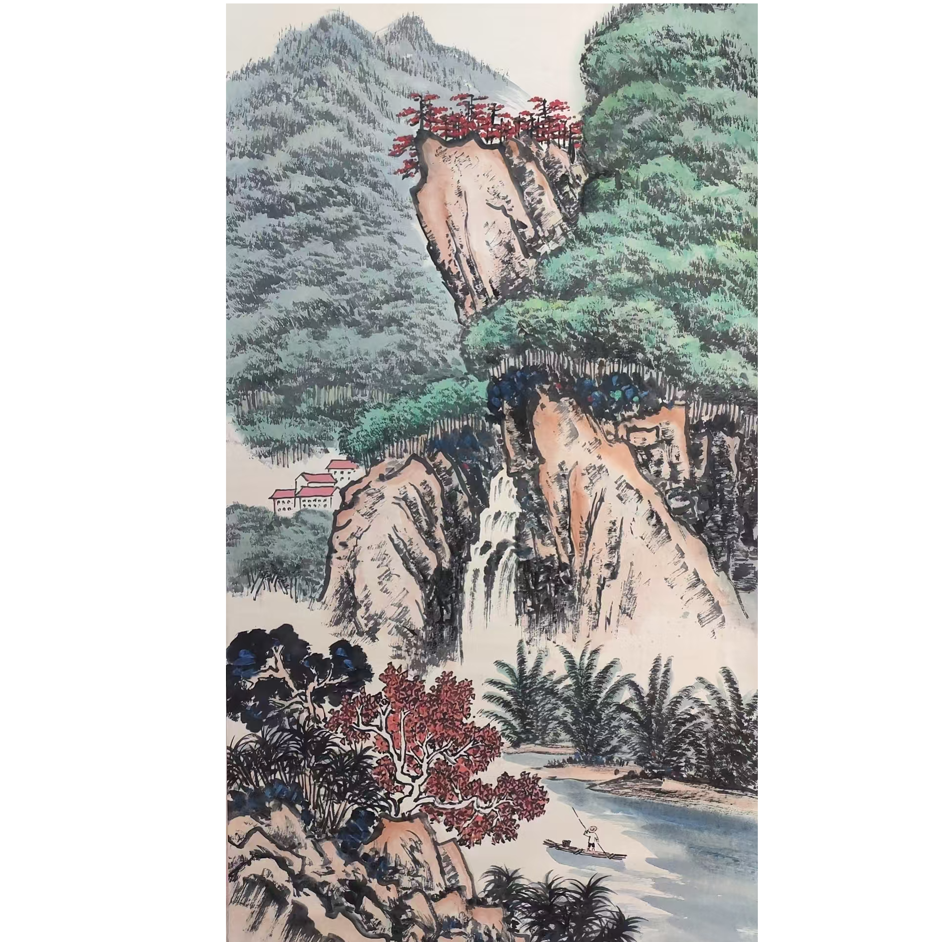 关老款山水立轴138/67