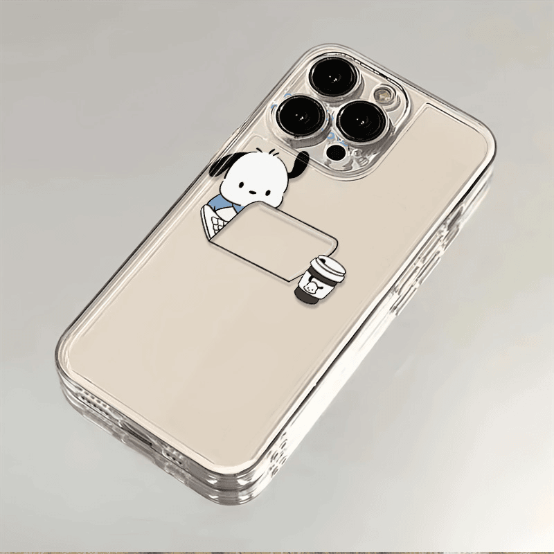 可爱小狗适用iPhone苹果手机壳/7plus/14max软壳 