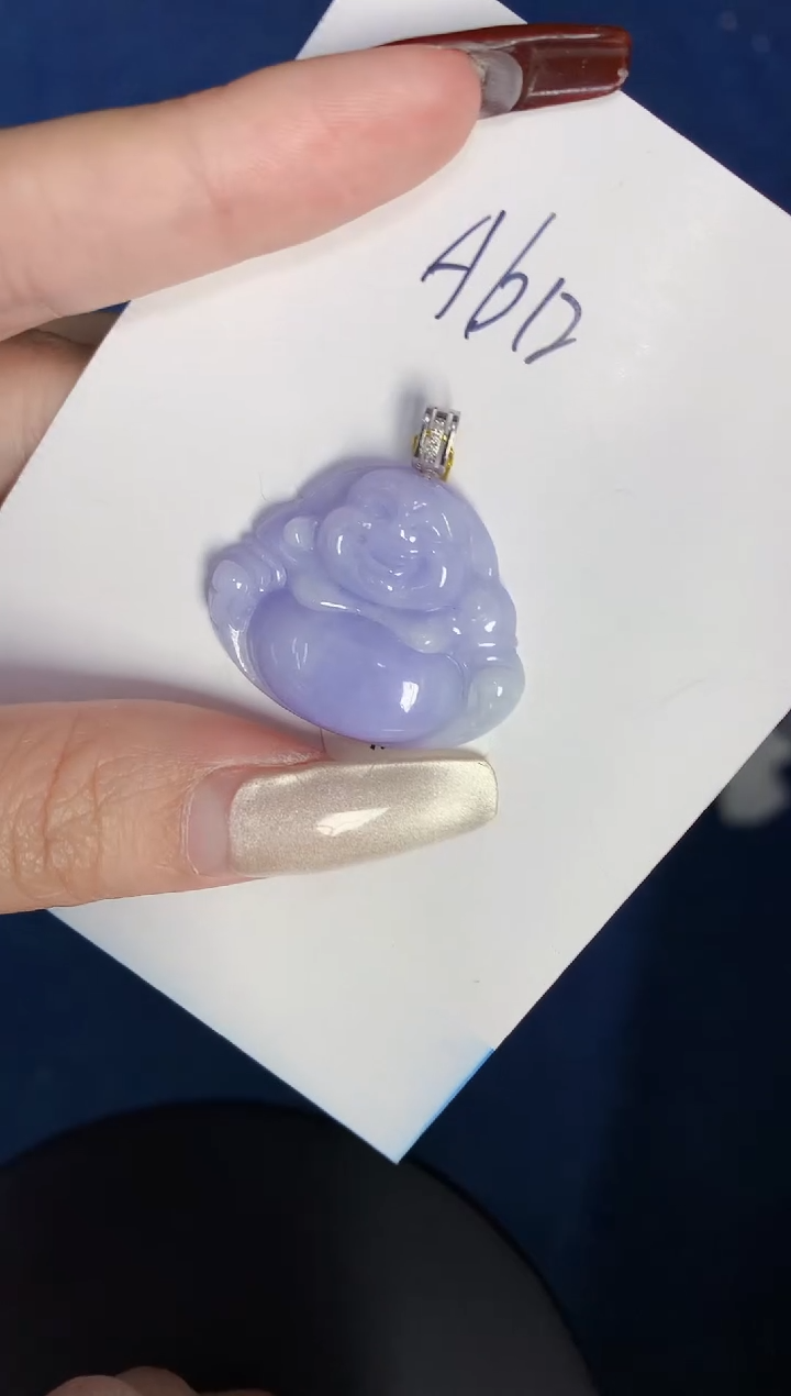 【闪购商品】翡翠颈饰18K金镶嵌0000000000