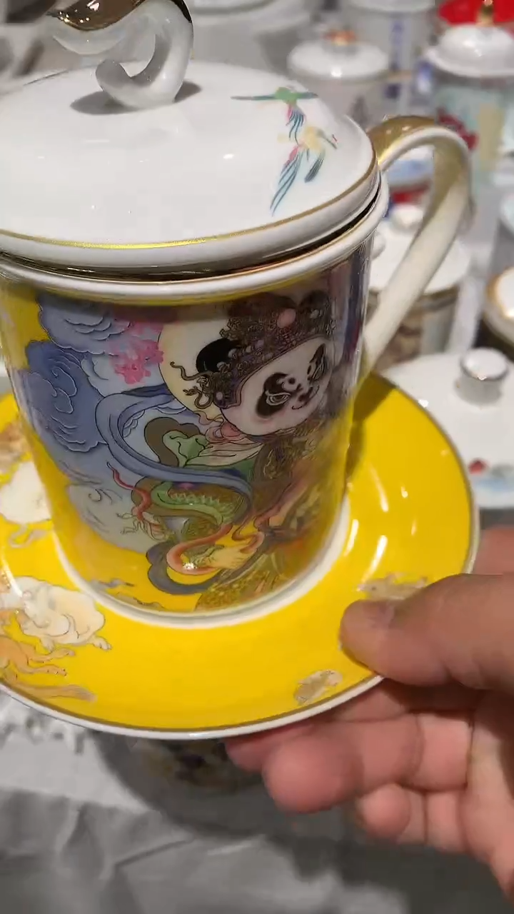 茶漏杯隆达骨质瓷