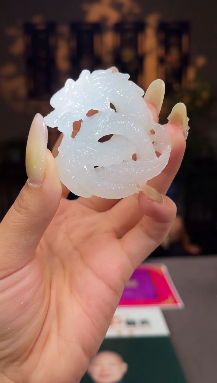 和田玉未镶嵌颈饰C724