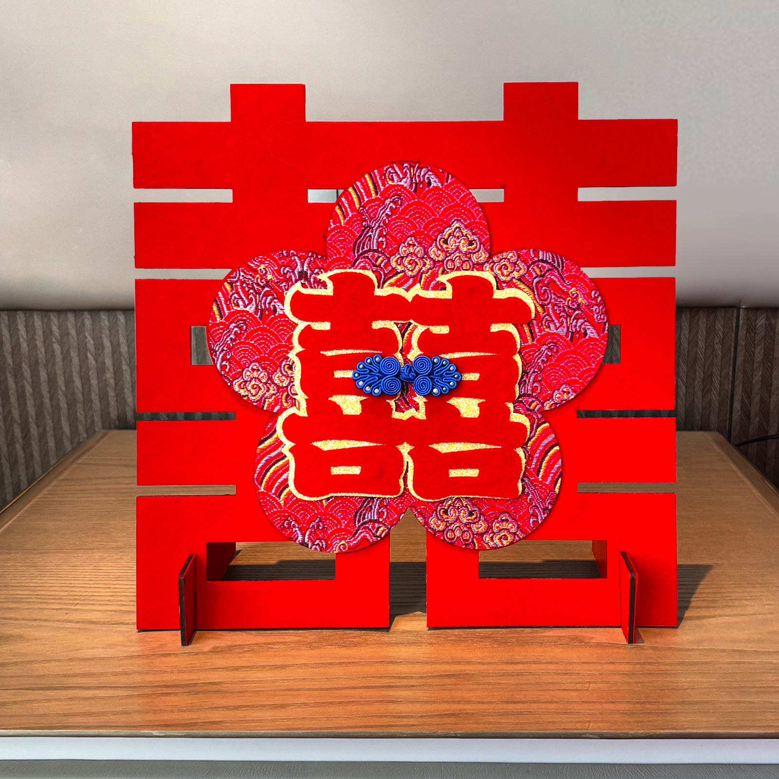 【结婚小摆件】喜字摆件结婚订婚氛围装饰布置装饰立体桌面婚房装饰