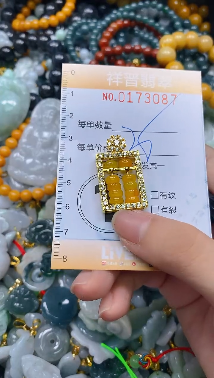 翡翠未镶嵌颈饰闪购0173087多样性发其一