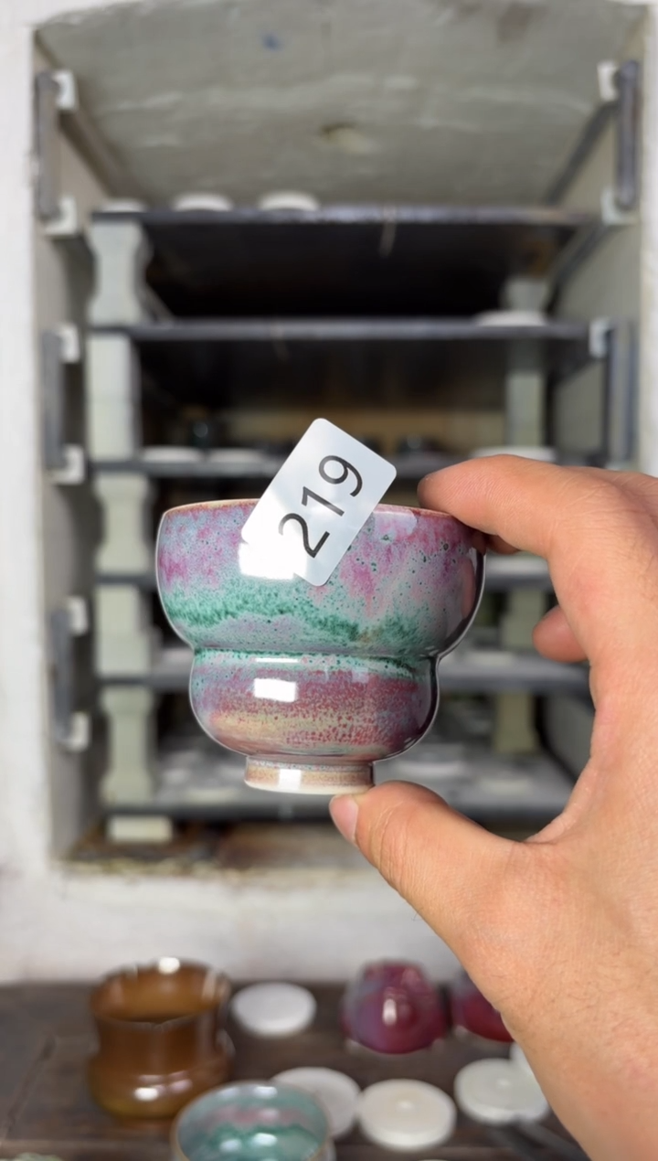 【闪购商品】摆件钧瓷窑变精品茶器