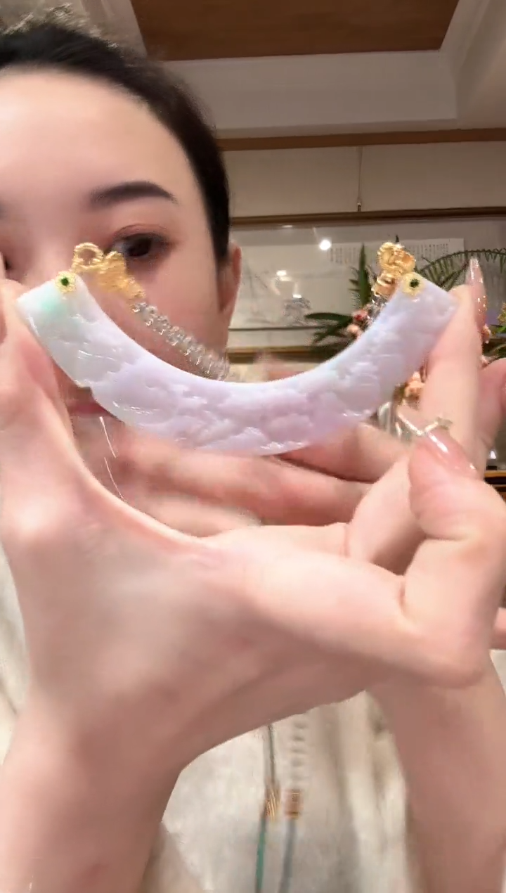 【闪购商品】翡翠颈饰未镶嵌国风