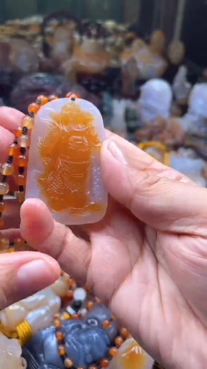 【闪购商品】玛瑙/玉髓颈饰未镶嵌AA