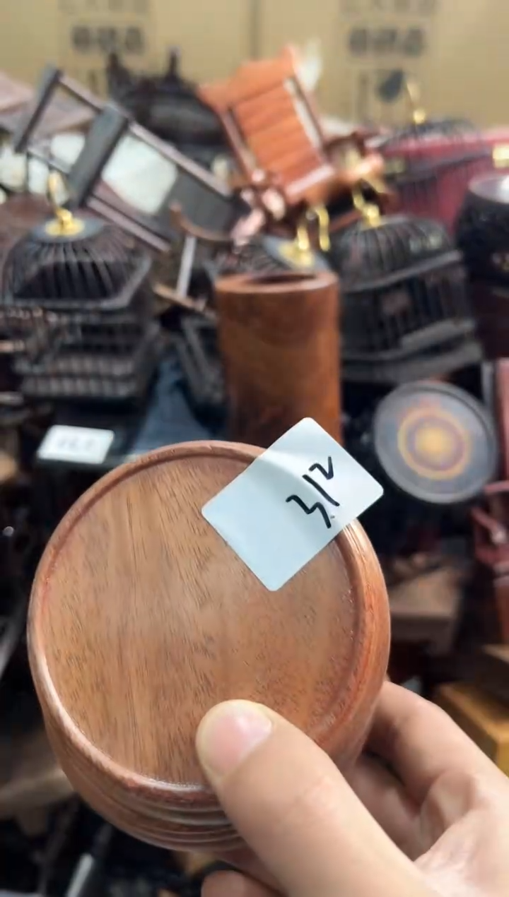 【闪购商品】木360瑕疵底座花架摆件处理2个