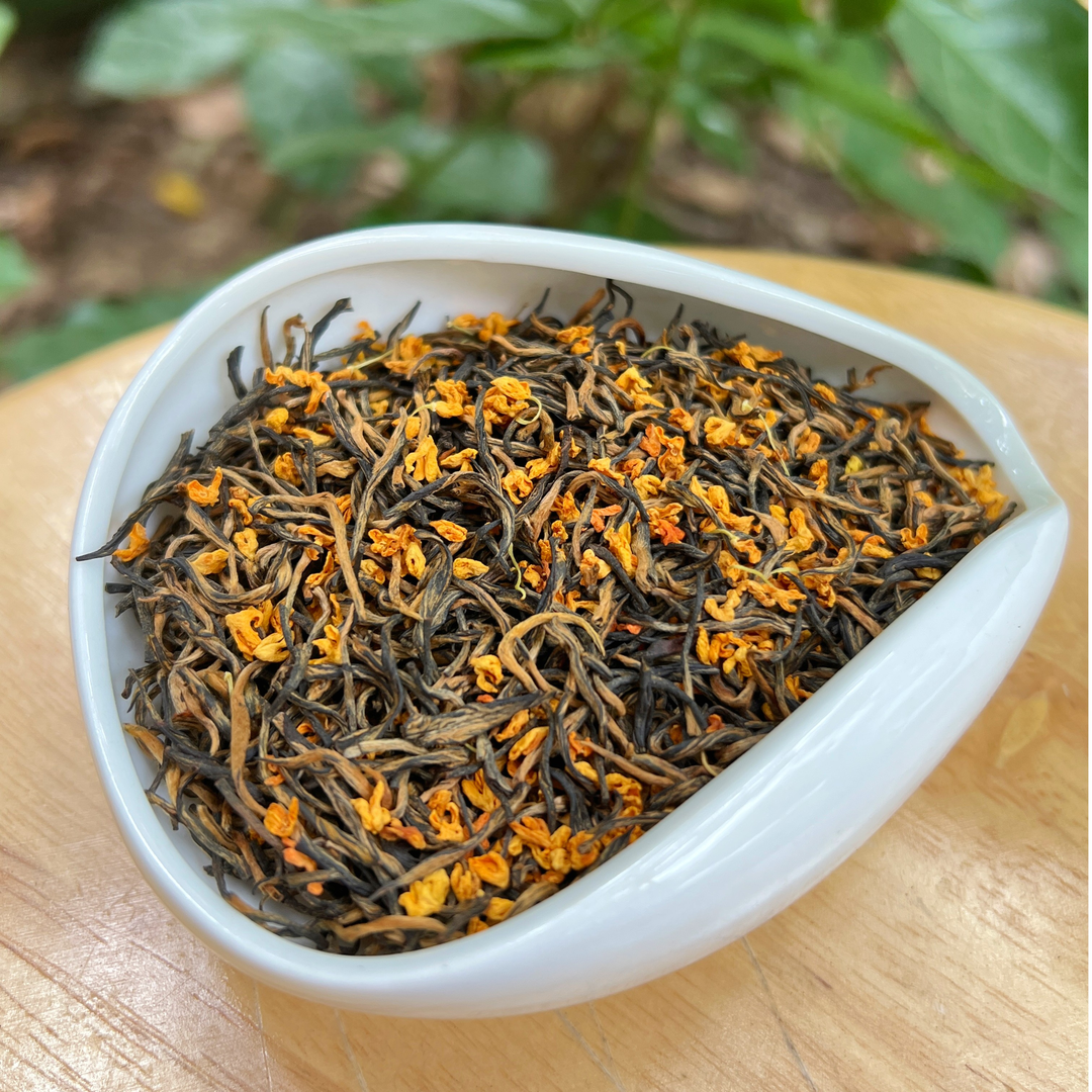 珍品桂花金骏眉蜜香花果香