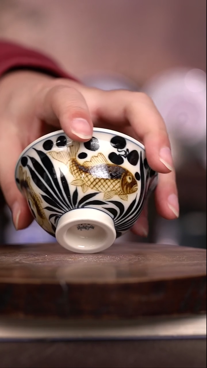 微瑕福利 现代瓷小压手