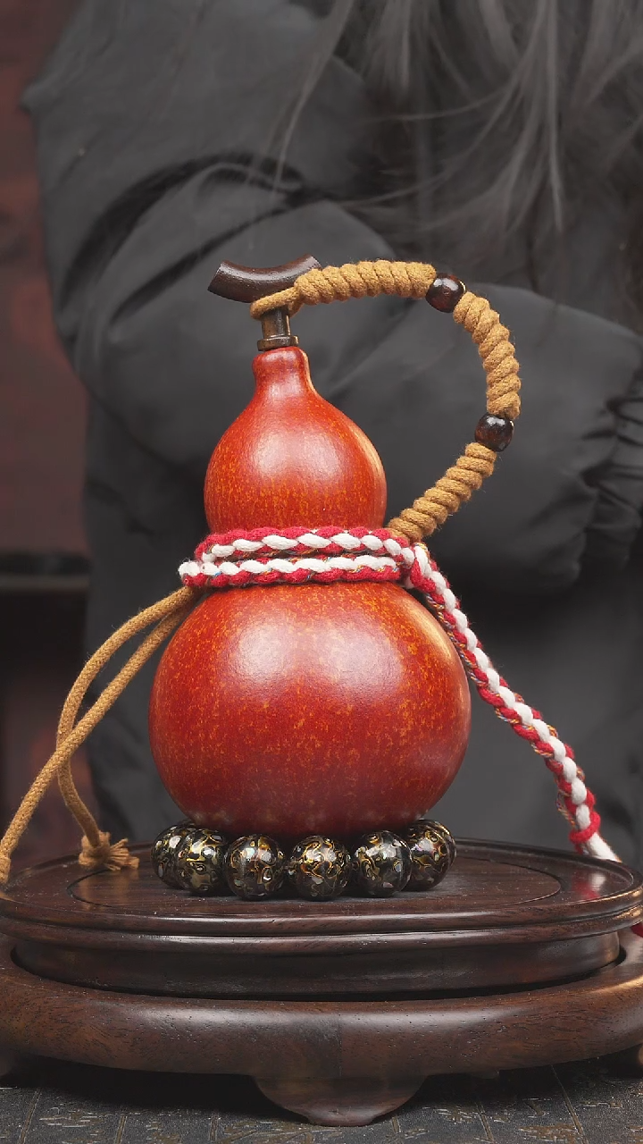 【闪购商品】485号大漆酒葫芦一物一图