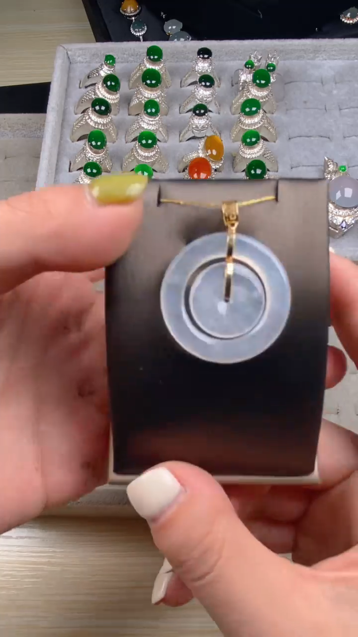 【闪购商品】翡翠颈饰未镶嵌多样性发其一