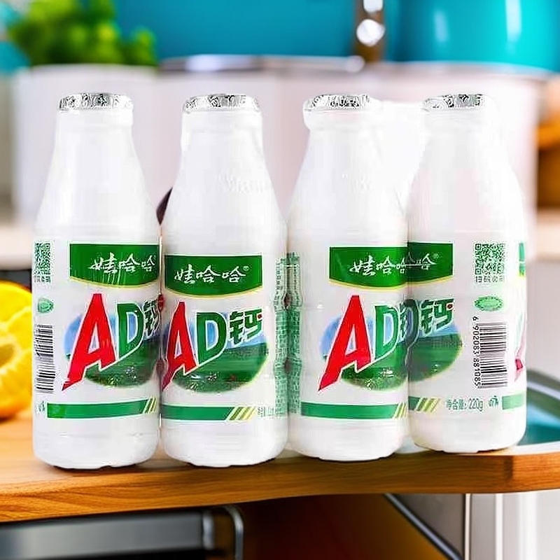 【到手4瓶】来伊份娃哈哈AD钙奶饮料220g*4