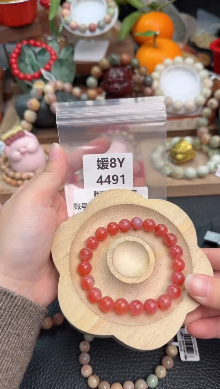 【闪购商品】石英质玉手链未镶嵌8Y4491