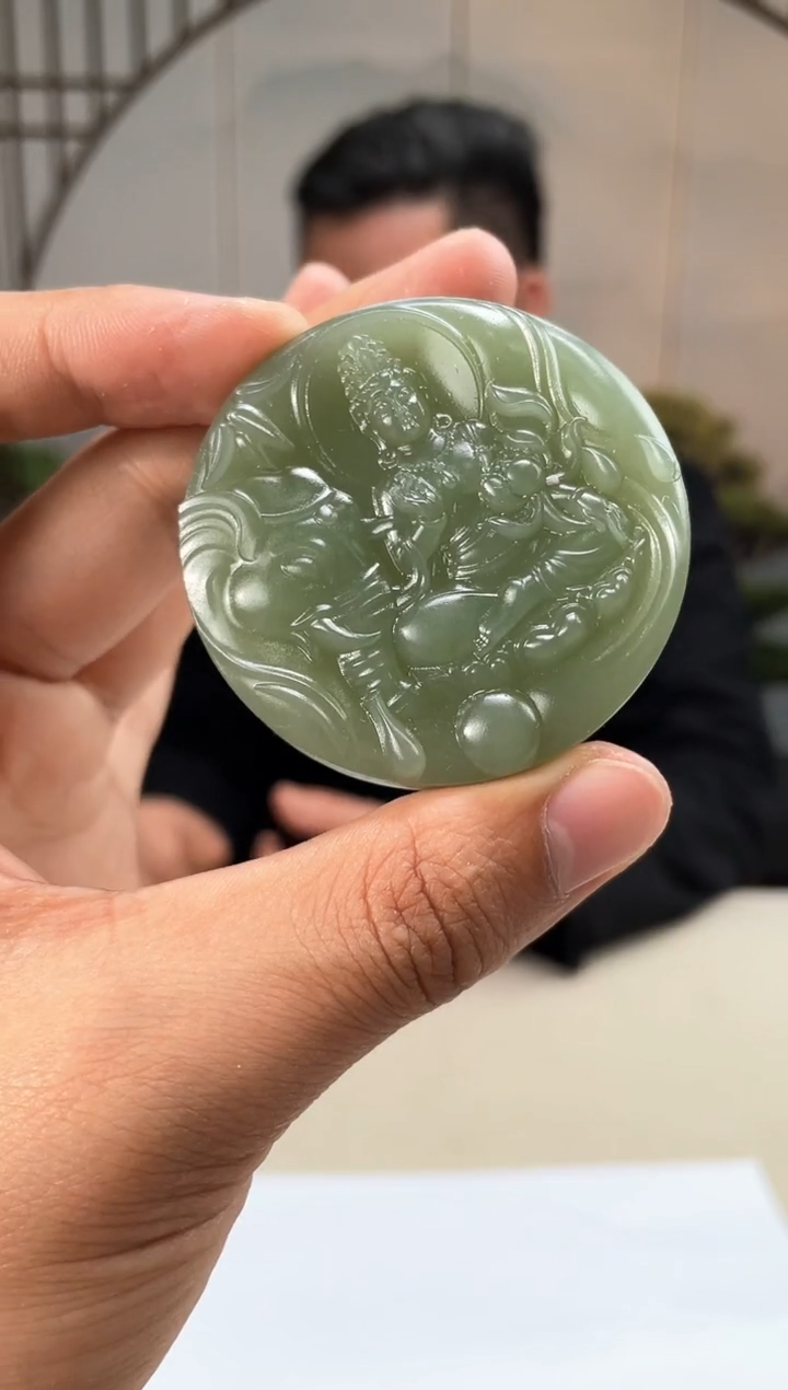 【闪购商品】定制和田玉和田玉（多样性拍一发一带证）130107