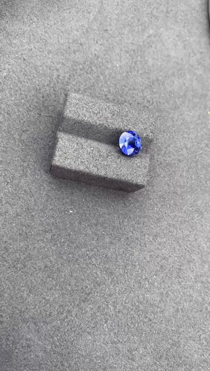 【闪购商品】彩色蓝宝石裸石未镶嵌3ct紫蓝宝