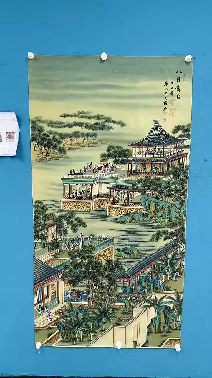 【闪购商品】国画3.7-甄选-王夫怀-丝绢-24