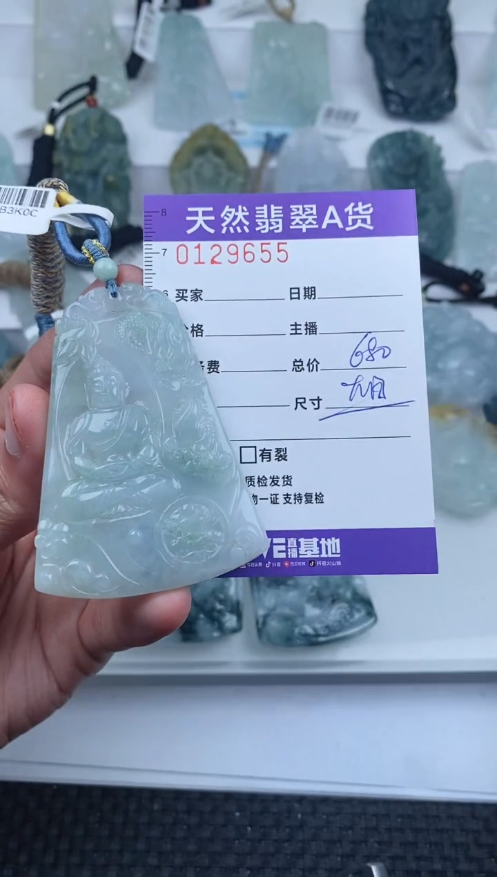 【闪购商品】翡翠颈饰未镶嵌         655