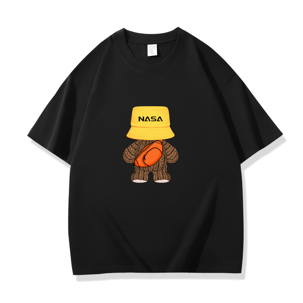 【一折粉丝福利】夏季潮牌男女同款百搭圆领T恤