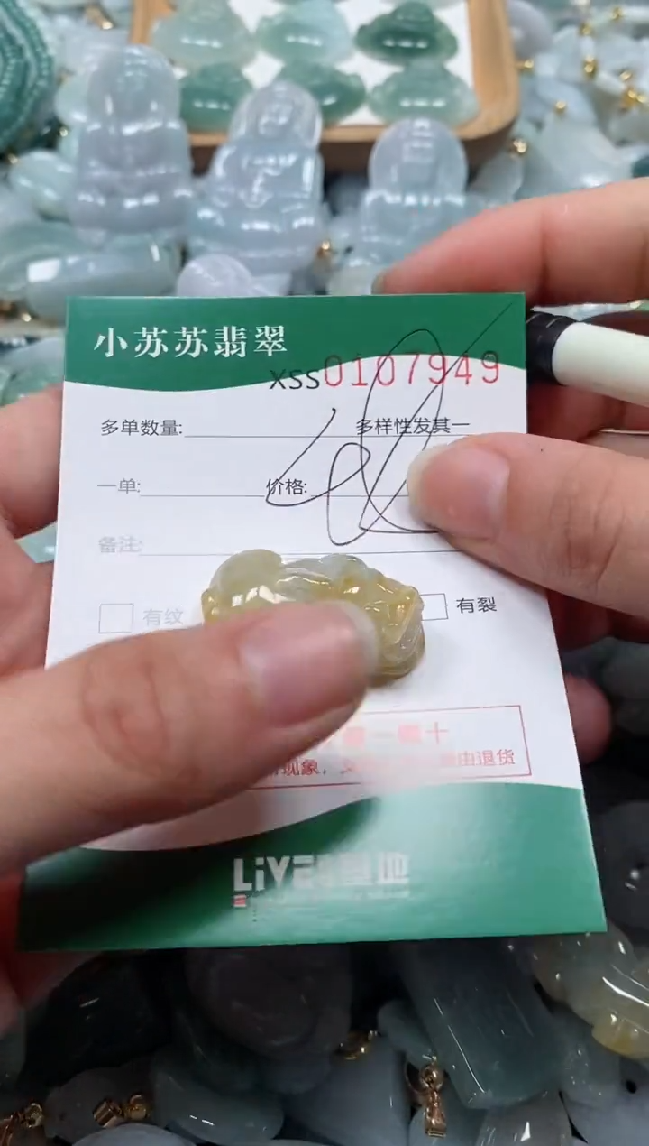 【闪购商品】翡翠颈饰未镶嵌闪购商品0107949