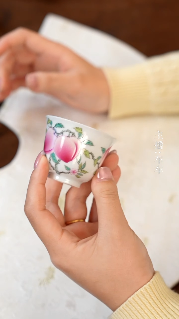 【闪购商品】手工手绘每只不同 3桃