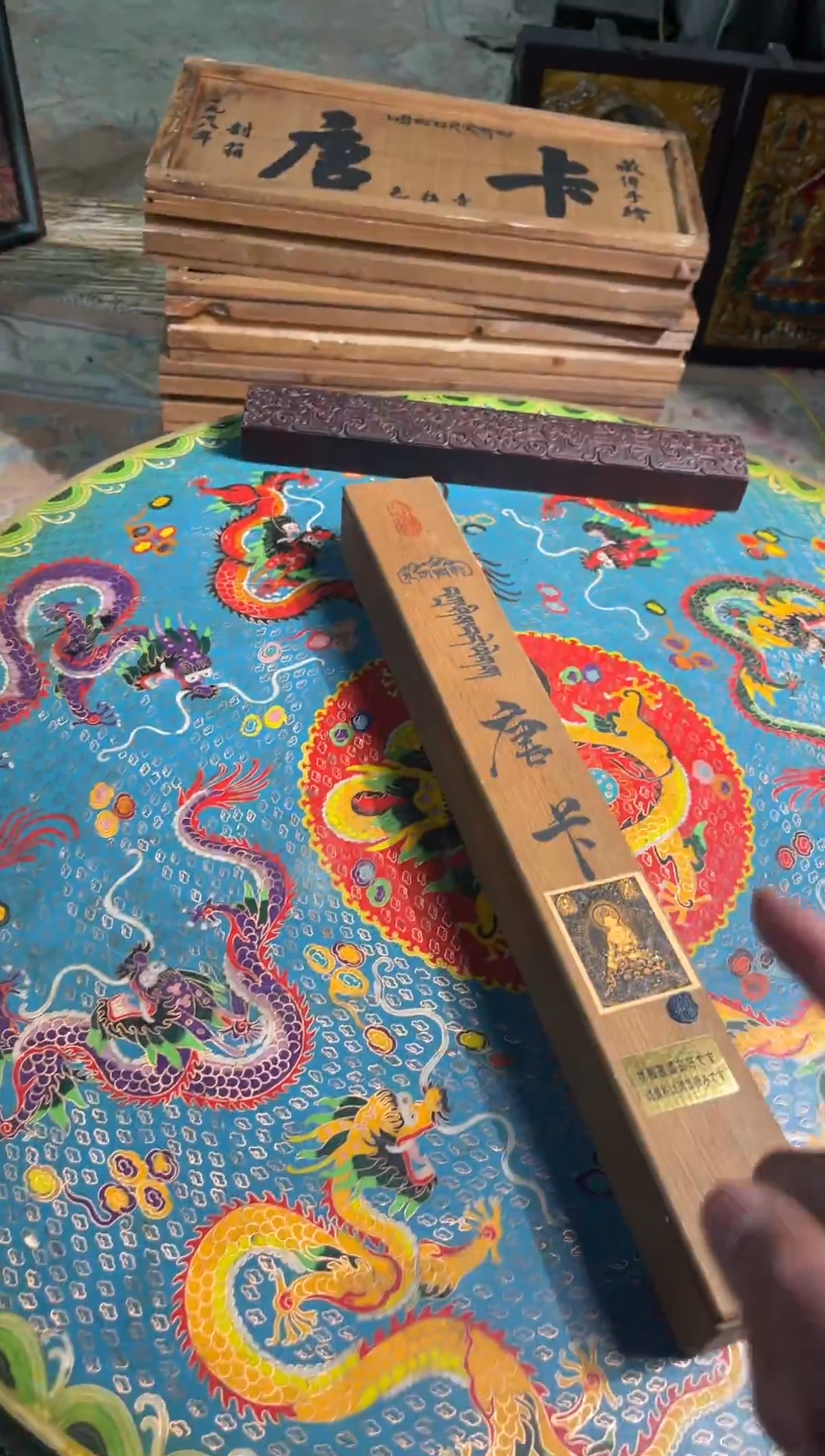 卷轴画东东唐卡tk16