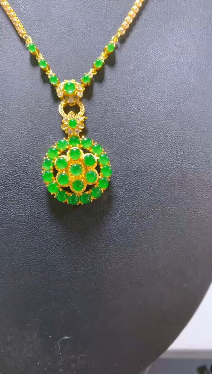 颈饰未镶嵌翡翠多样性发一