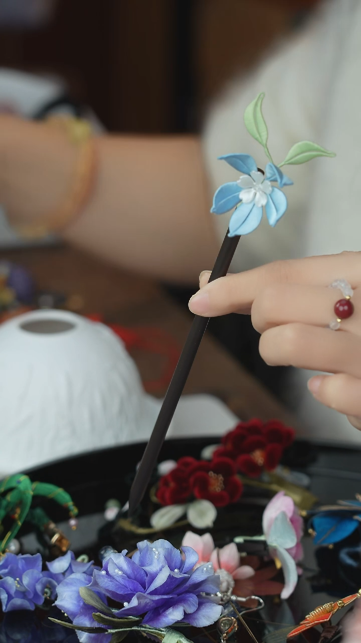 刺绣闪购纯手工非遗国风饰品