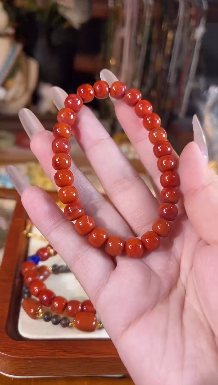 【闪购商品】南红玛瑙手链未镶嵌多样性发货其一
