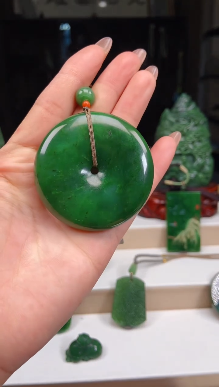 【闪购商品】和田玉挂件未镶嵌1