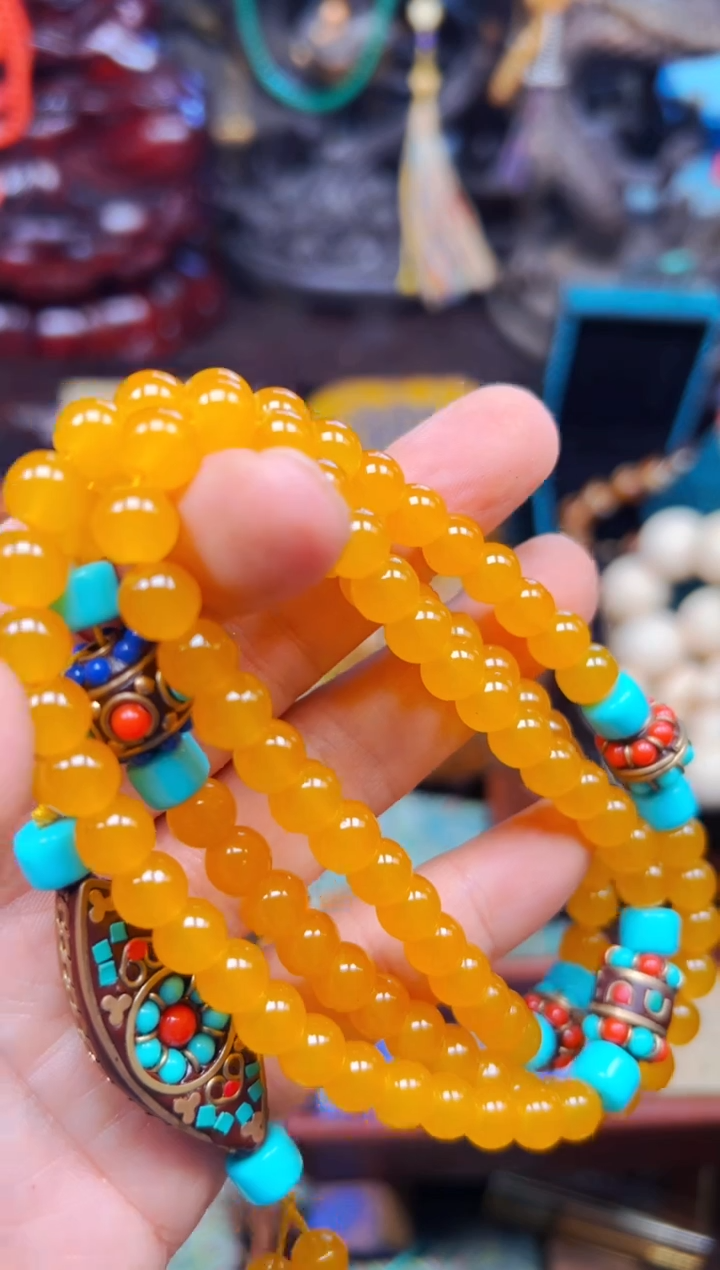 翡翠未镶嵌颈饰安哥专属精品链接c50