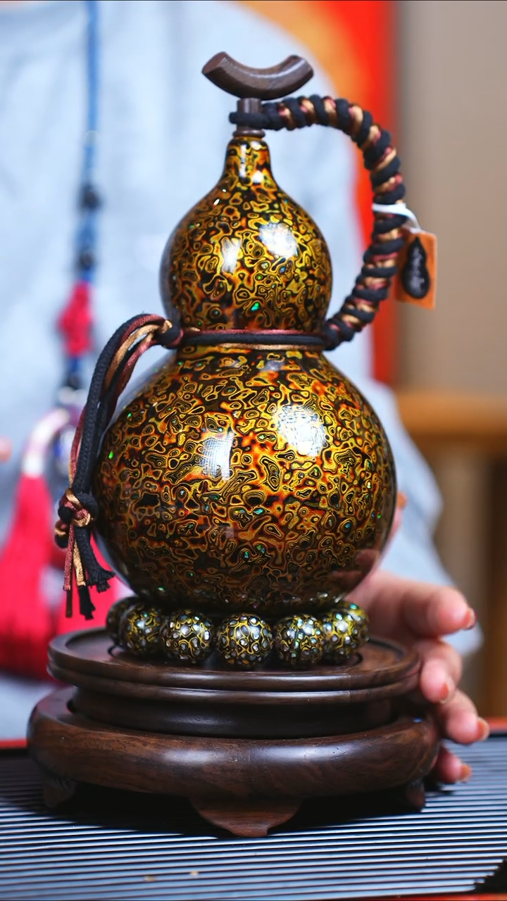 【闪购商品】JC028元宵节臻选大漆酒葫芦